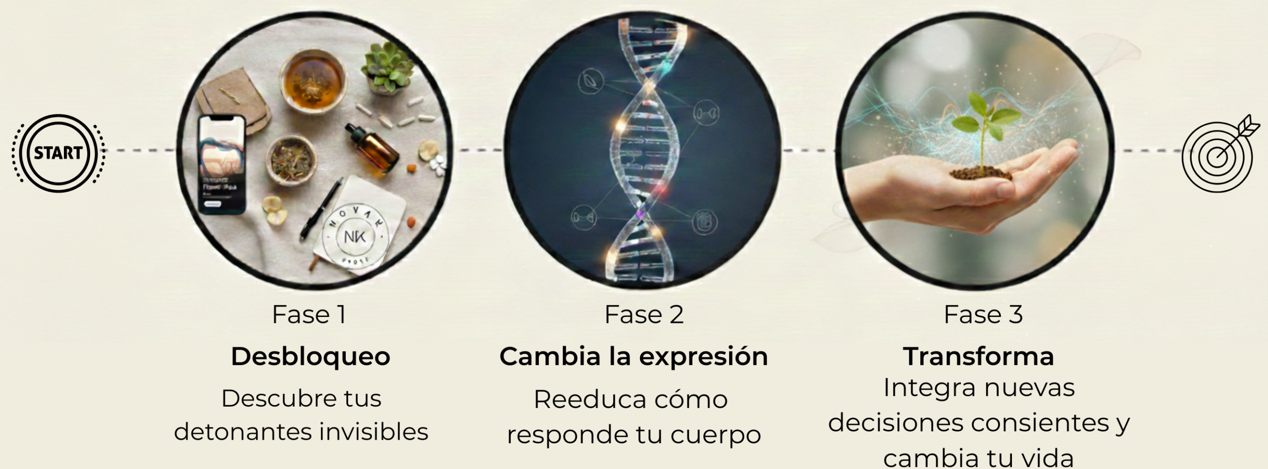 3 pasos pa transfor completo